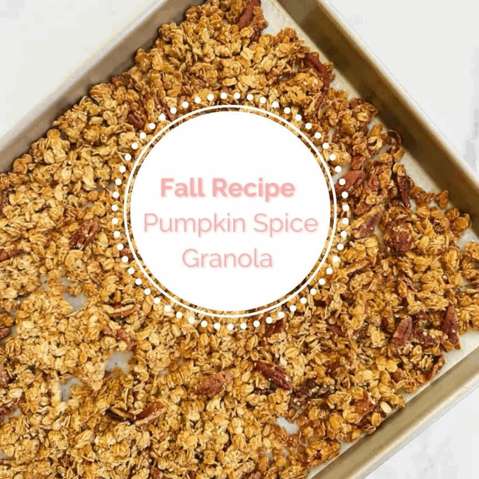 Real Pumpkin Spice Granola That Tastes Like Fall