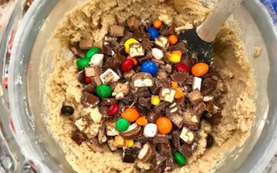 BakerMama Mom Hack: Make Frozen Cookie Dough from Your Halloween Candy!