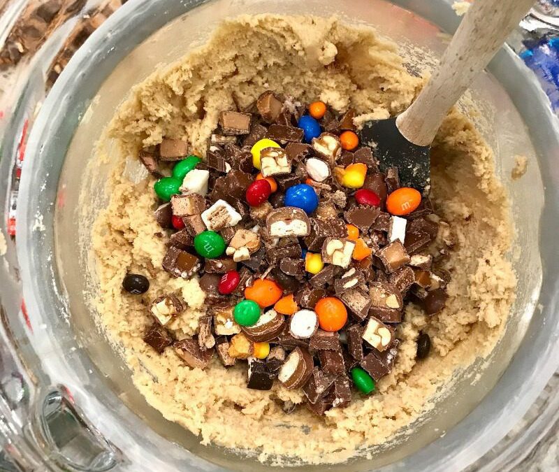 BakerMama Mom Hack: Make Frozen Cookie Dough from Your Halloween Candy!