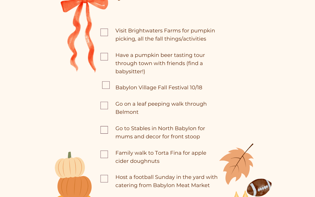 Make It with Me Monday- Babylon Fall Bucket List