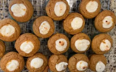 CopyCat Starbucks Pumpkin Cream Cheese Muffins