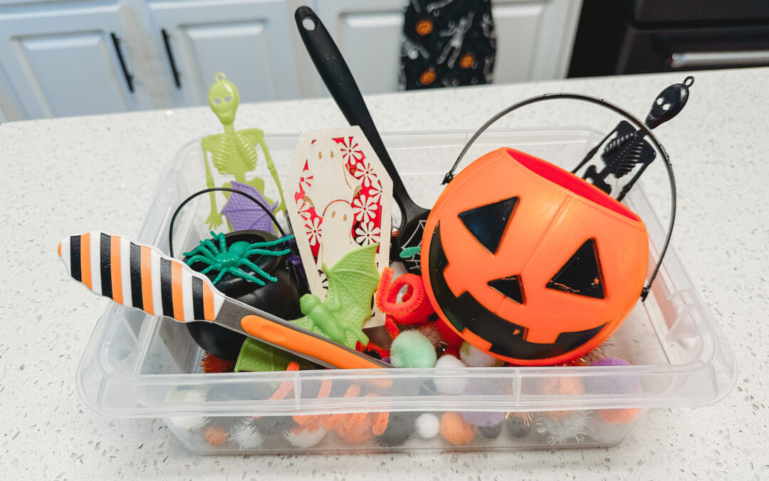 DIY Halloween Sensory Bin