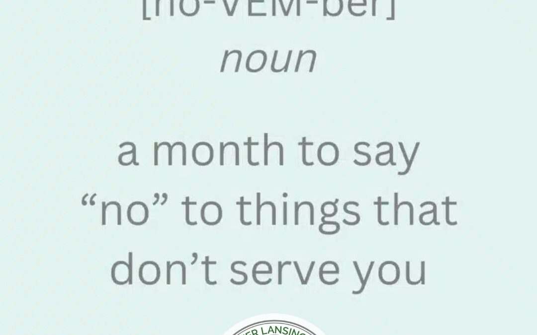 No-vember: 9 Things to Say No to This Month