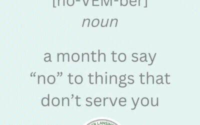 No-vember: 9 Things to Say No to This Month