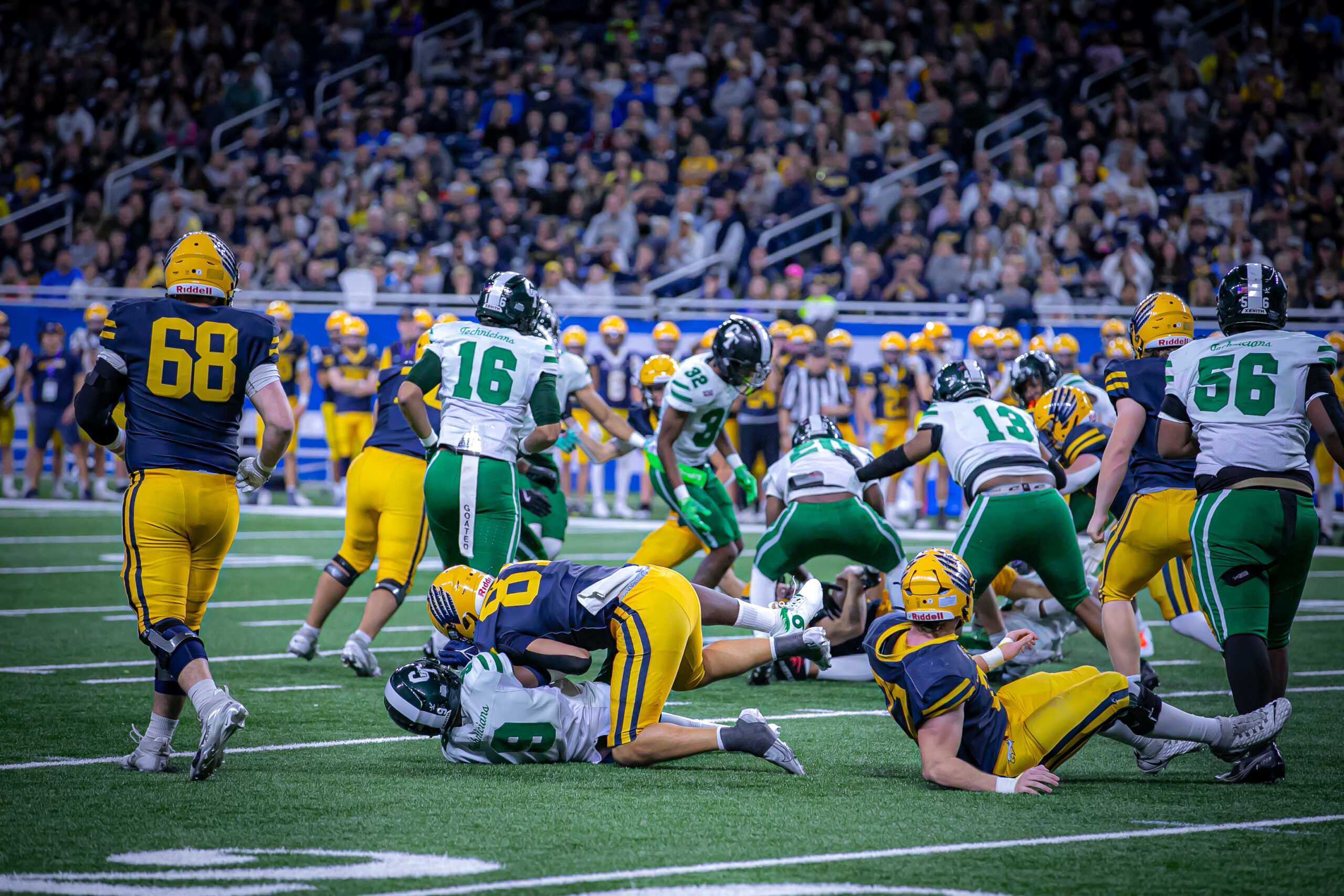 Christine McCallister-9232 Mhsaa football finals ford field
