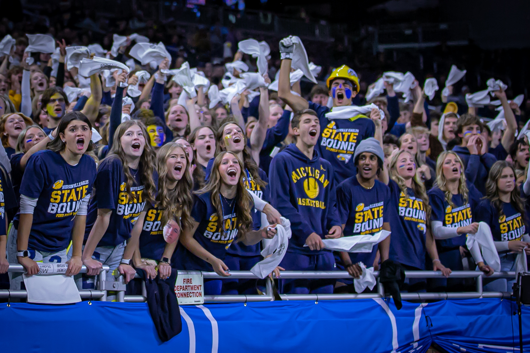 Christine McCallister-9240 Mhsaa football finals ford field