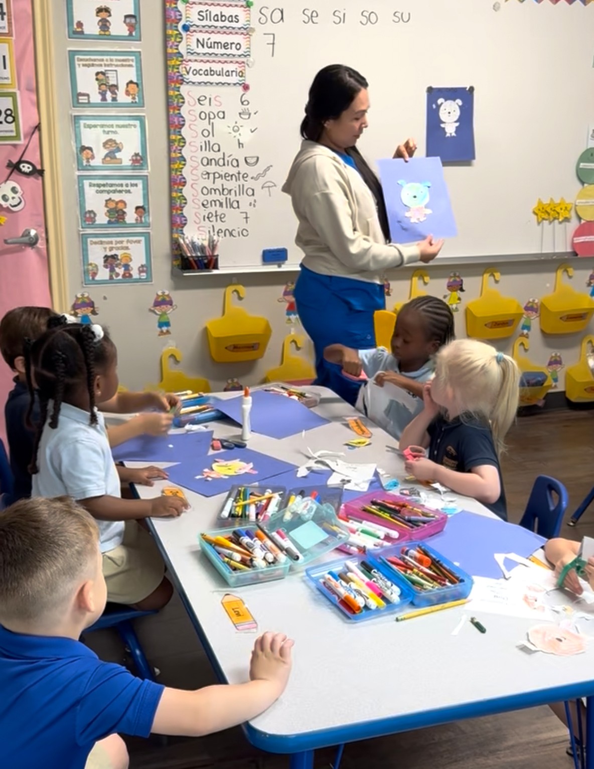 West University Moms visits Crossing Borders International Preschool in Houston.