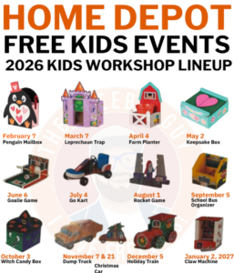 FREE In-Store Home Depot Kids Workshop - Anne Arundel Moms