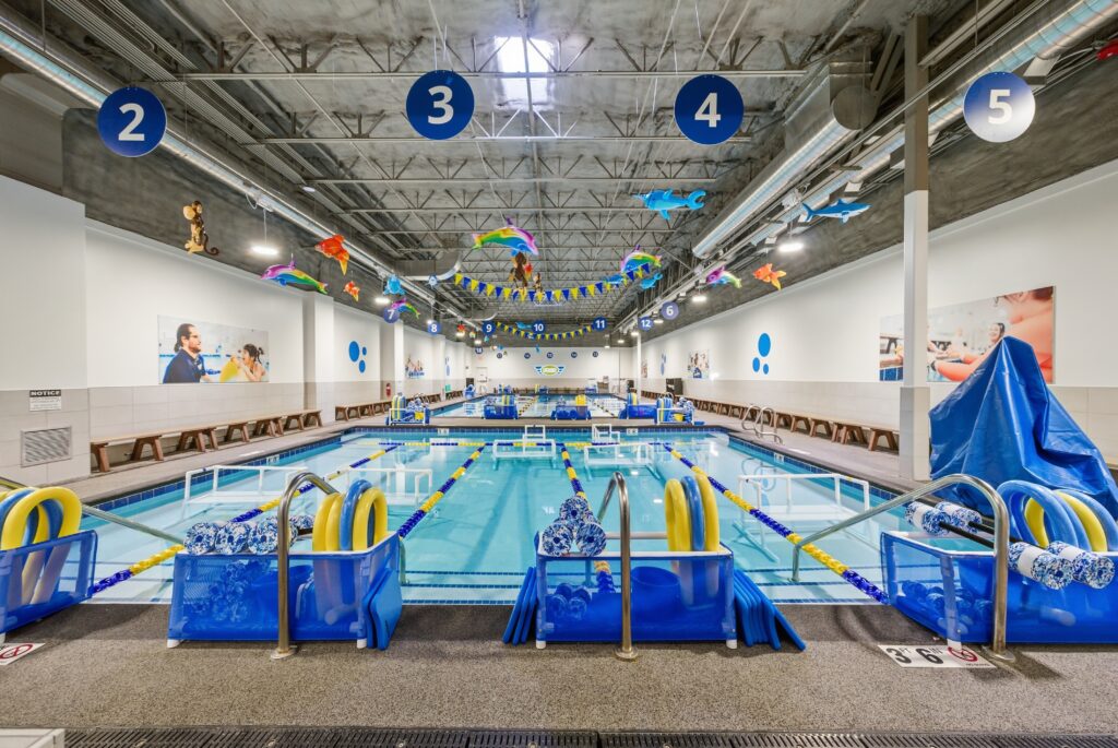 Newly renovated Foss Swim School in Highland Park, IL