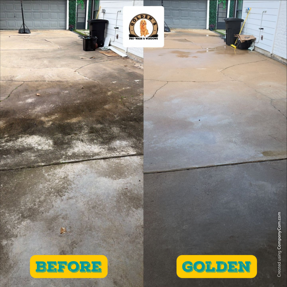 Goldens Power Washing West U Moms houston