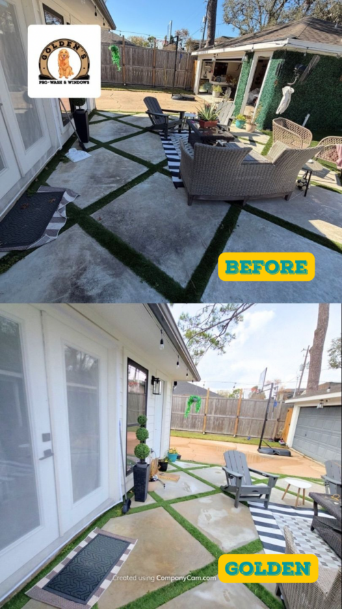 Goldens Power Washing West U Moms
