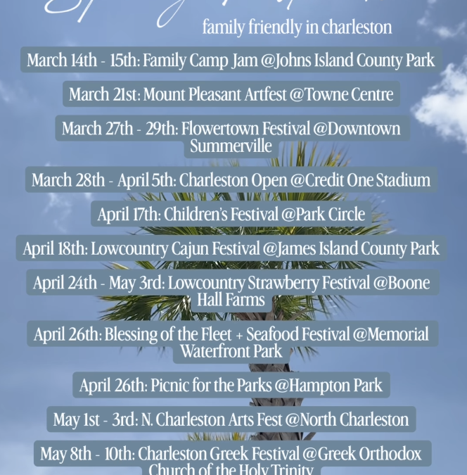 Spring Family Friendly Festivals in Charleston