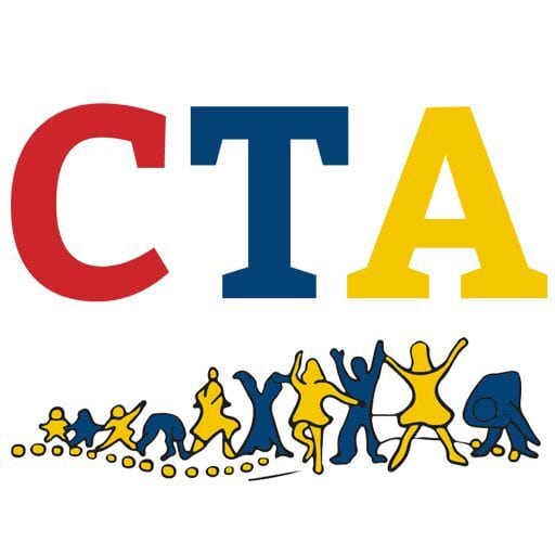 Beach scene with children playing, colorful letters CTA, Ocean City Moms, family fun, kids activitie.