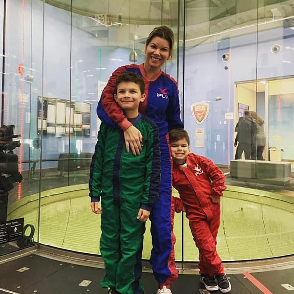 Amanda from West University, moms with her kids
