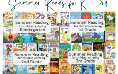 Summer Reads for Kids, Kindergarten through 3rd Grade!