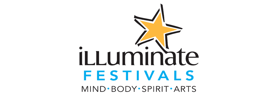Illuminate Festivals logo with star, promoting arts, spirit, and community events.