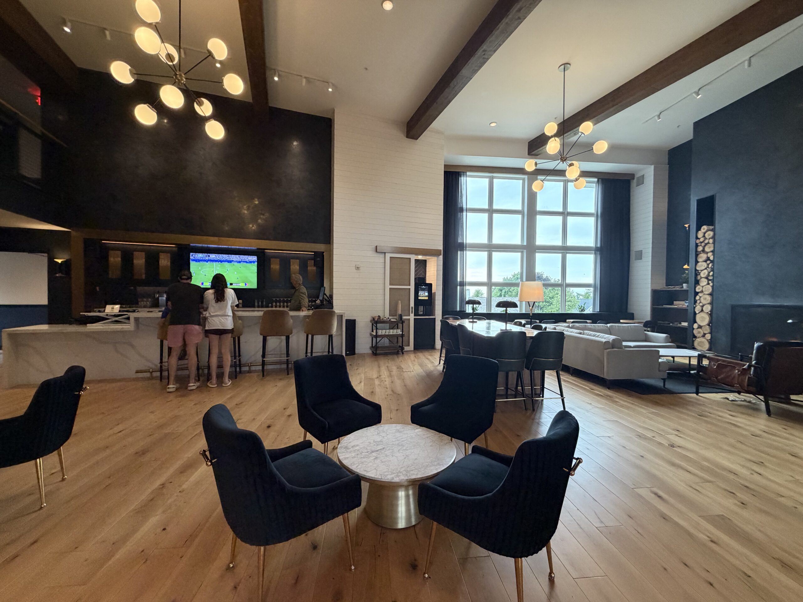 Lobby of The Dorr Hotel, Sister Bay, Door County, WI | Chicago North Shore Moms