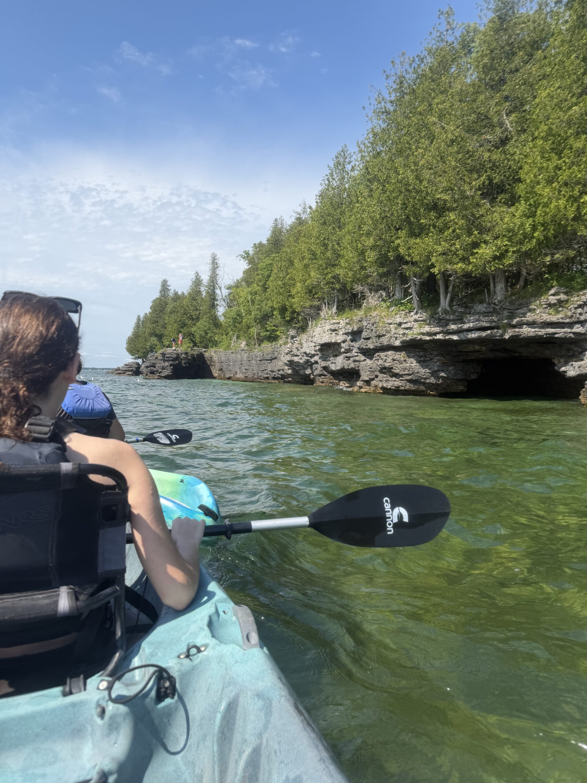 Kayak Tour to Cave Point | Chicago North Shore Moms Fabulous Door County Weekend Getaway With the Kids… or Without!