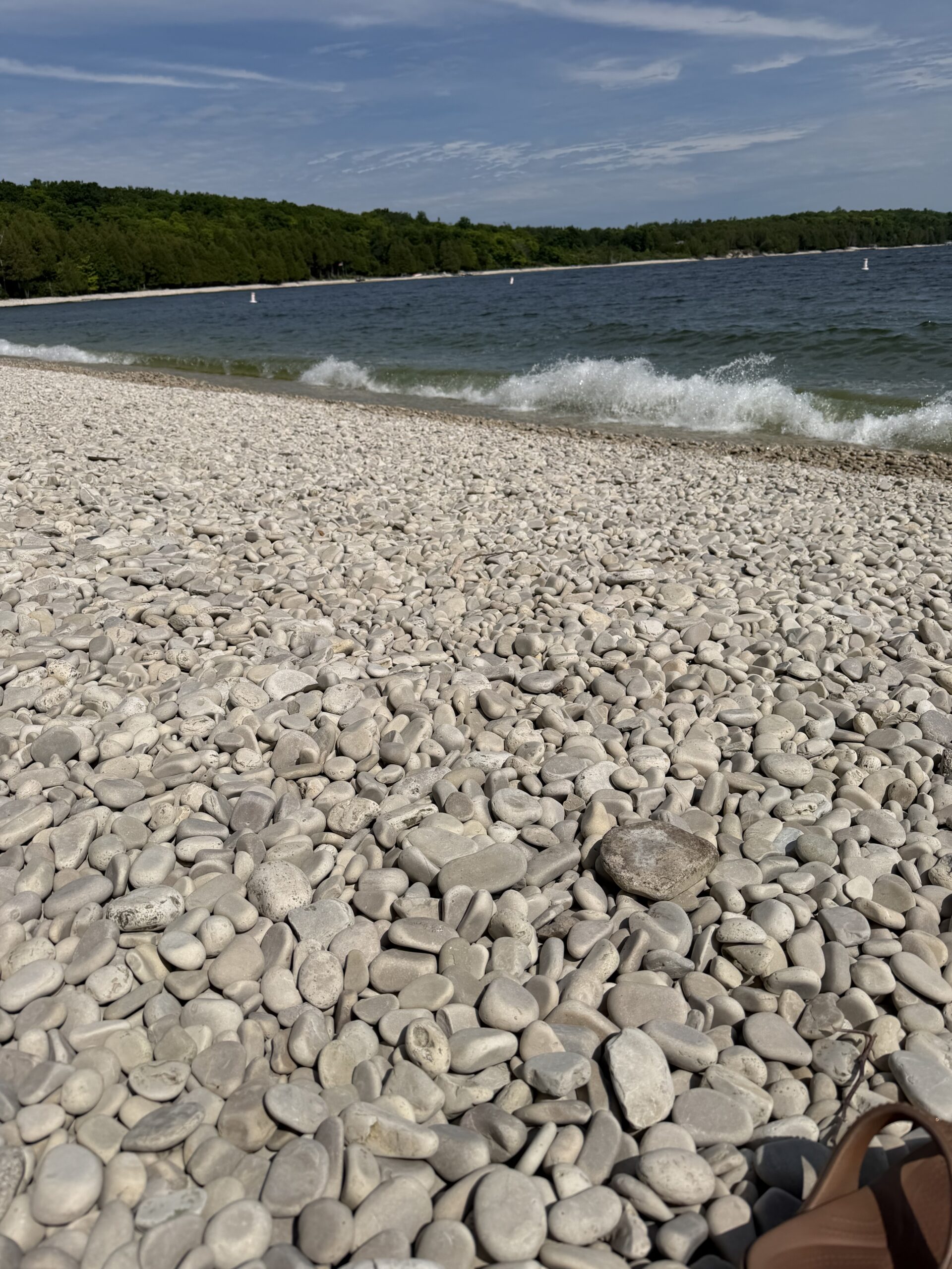 Schoolhouse Beach, Door County | Chicago North Shore Moms