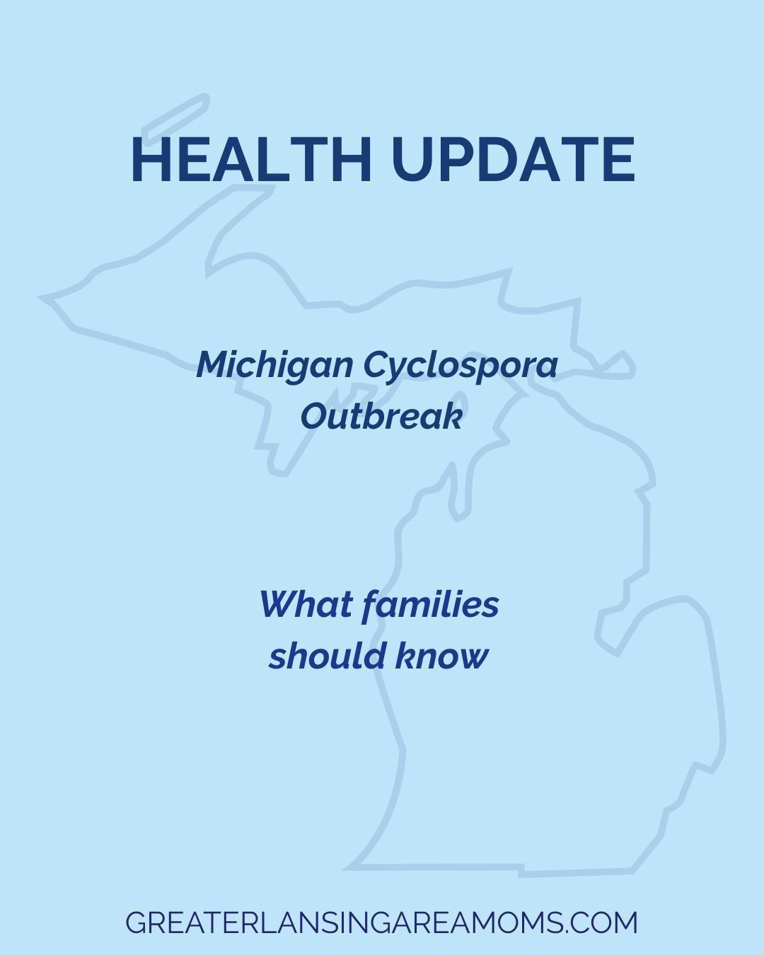 Michigan Cyclospora Outbreak