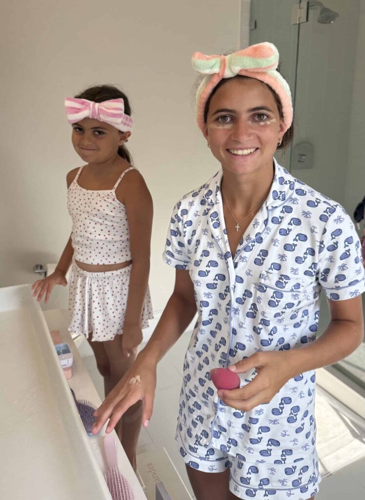 Skincare makeup and my daughters 