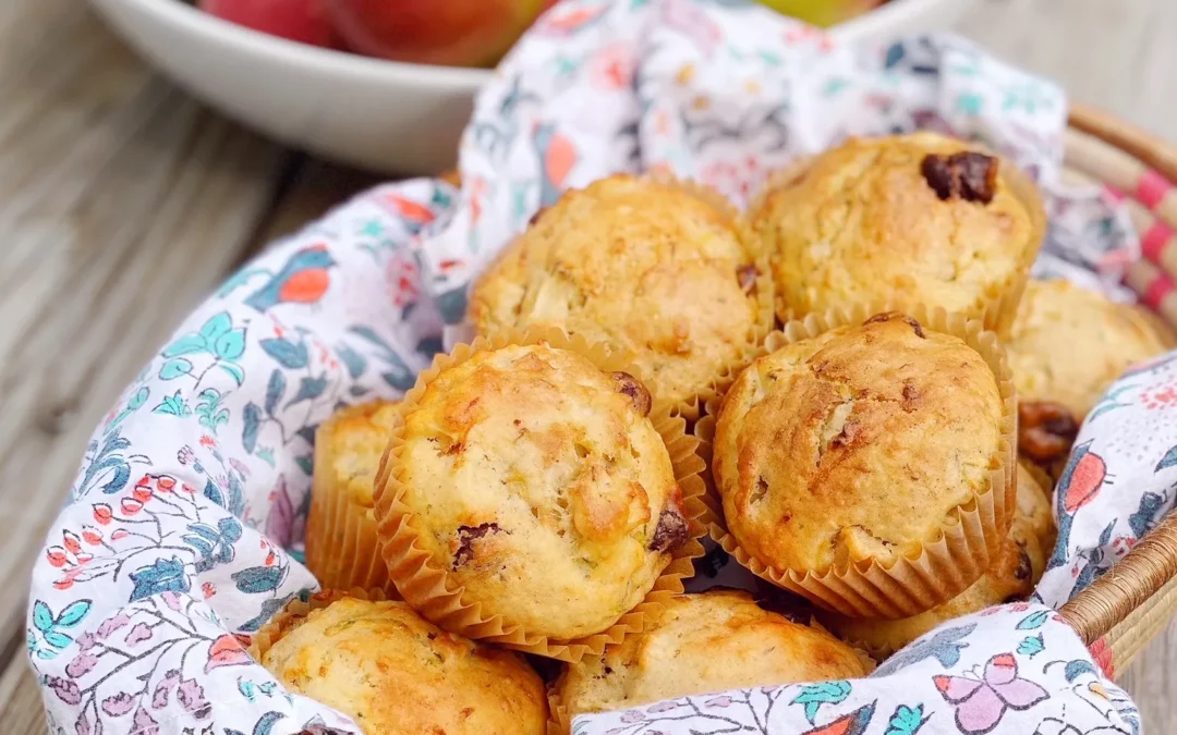 Apple Zucchini Muffins