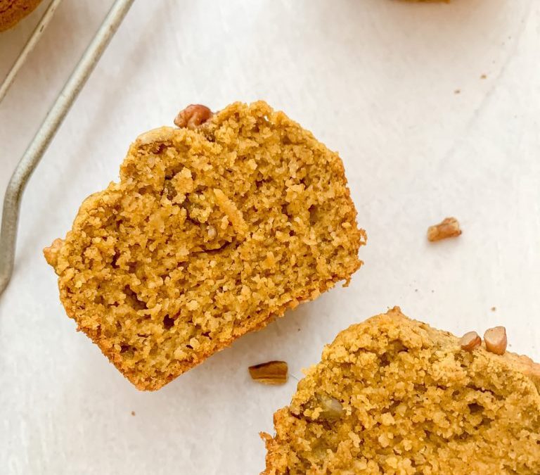 Maple Pumpkin Pecan Muffins!