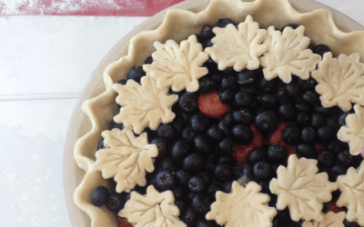 4th of July Blueberry Pie by Art of the Pie