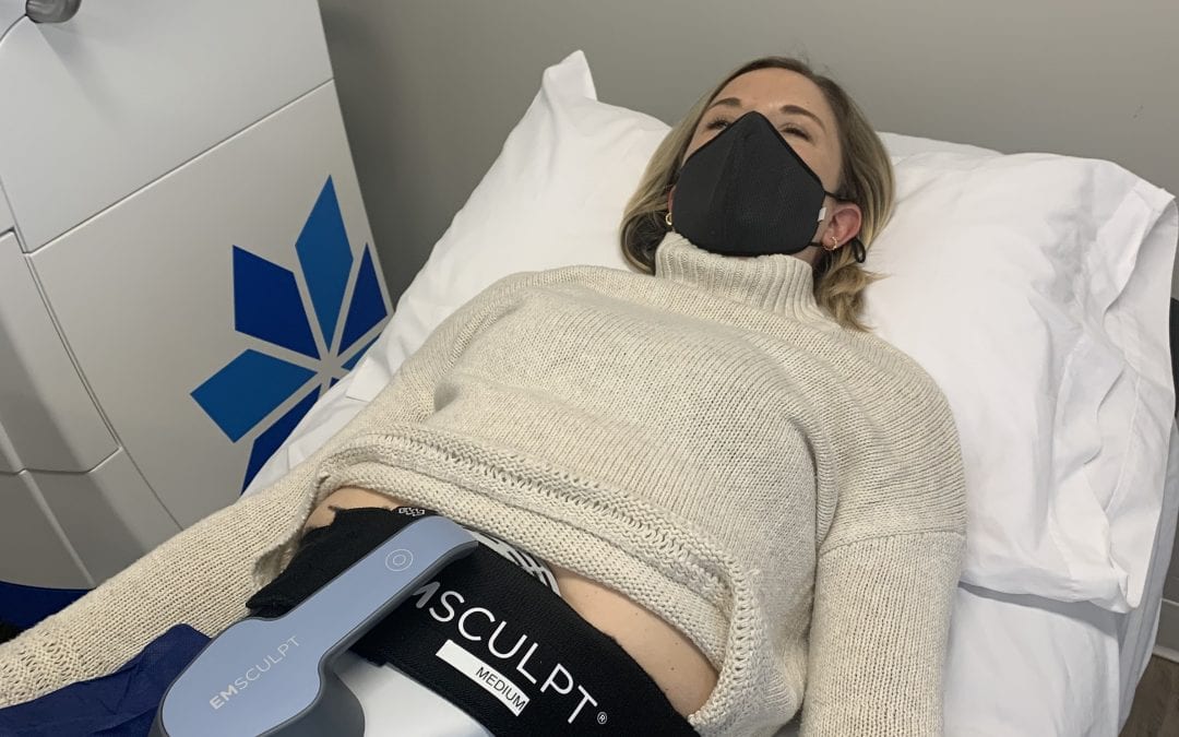 Curious about EMSCULPT? I tried it at Contours of Hinsdale…