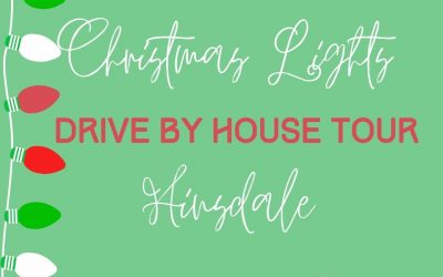 Christmas Lights Drive by House Tour-Hinsdale