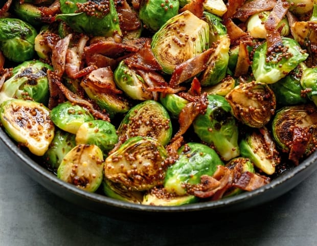 maple brussel sprouts