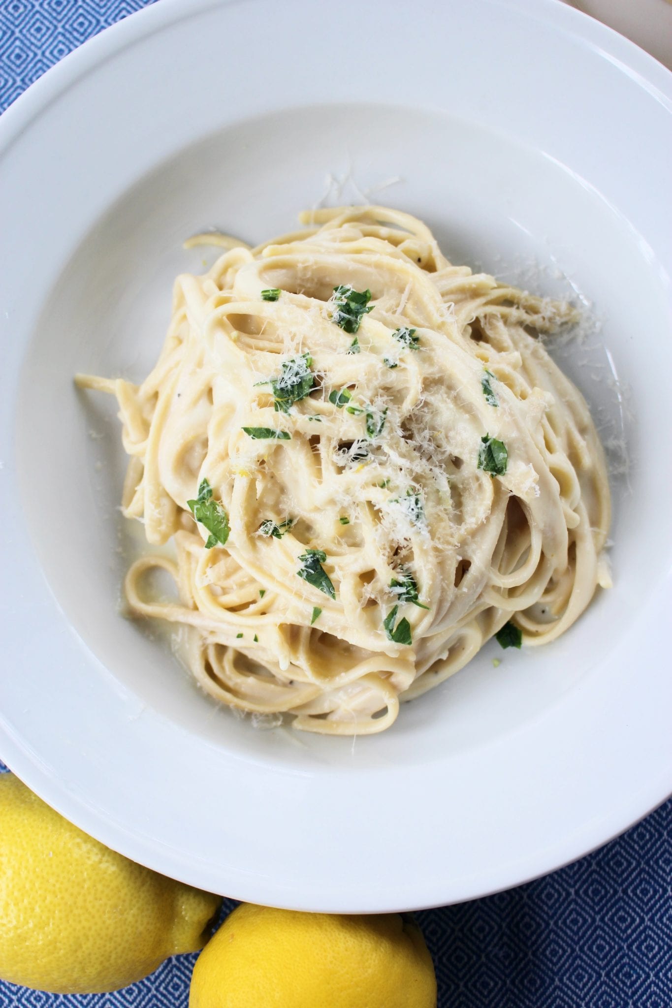 Cauliflower Alfredo Pasta