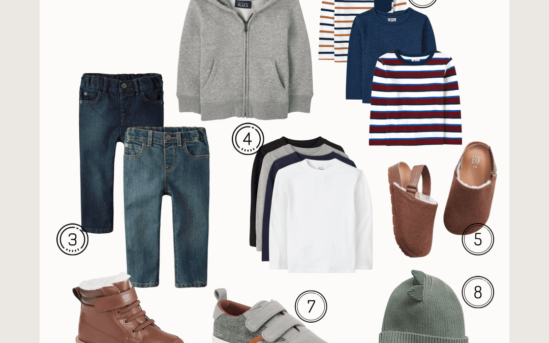 Fall Staples for Toddler Boys