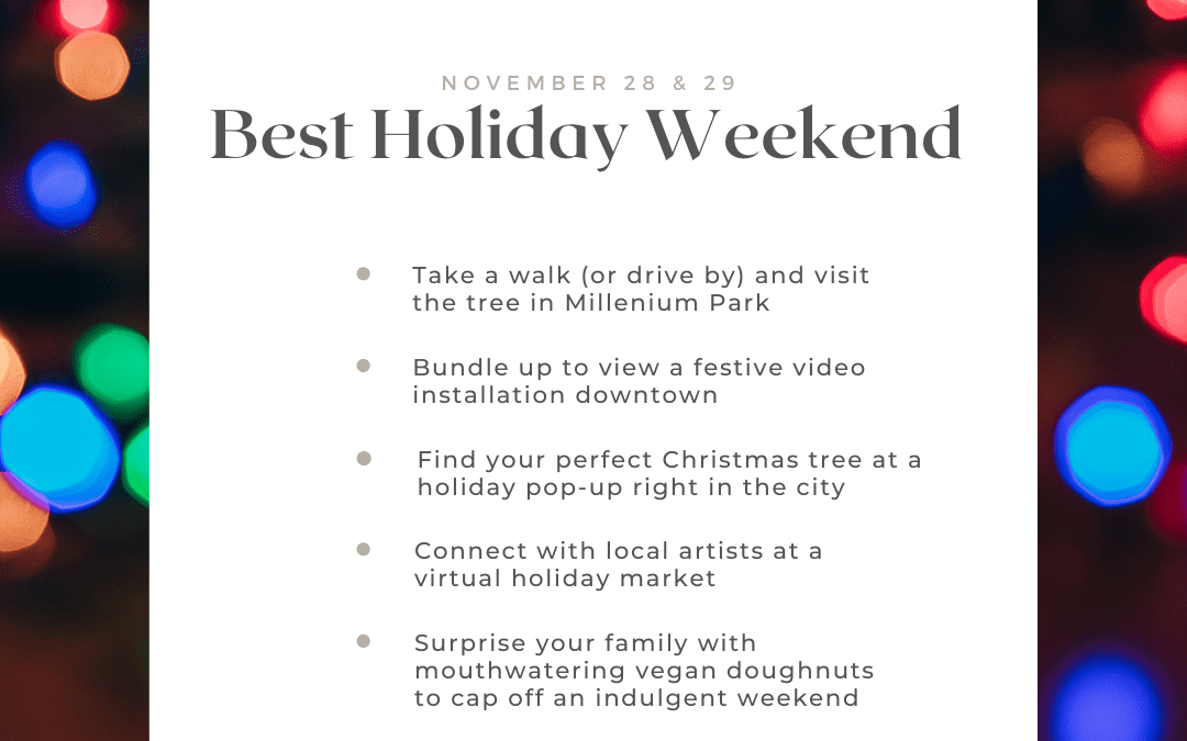 Best Holiday Weekend – November 28th & 29th