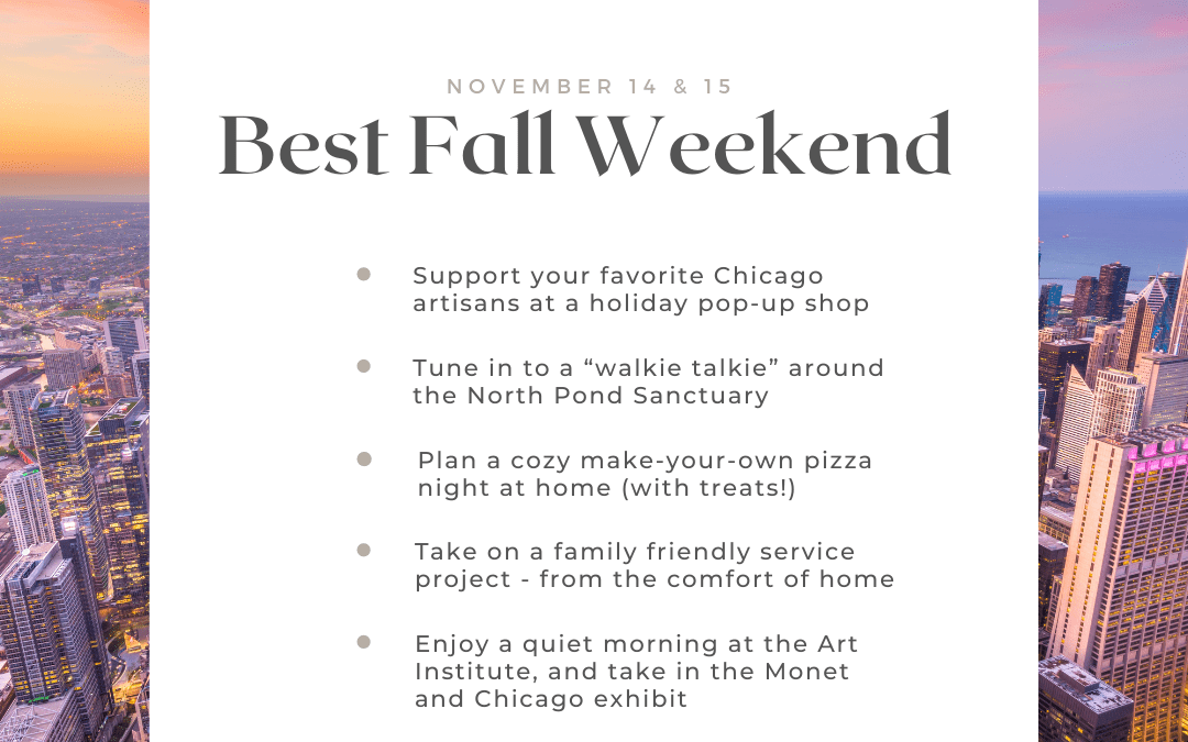 Best Fall Weekend – November 14th & 15th