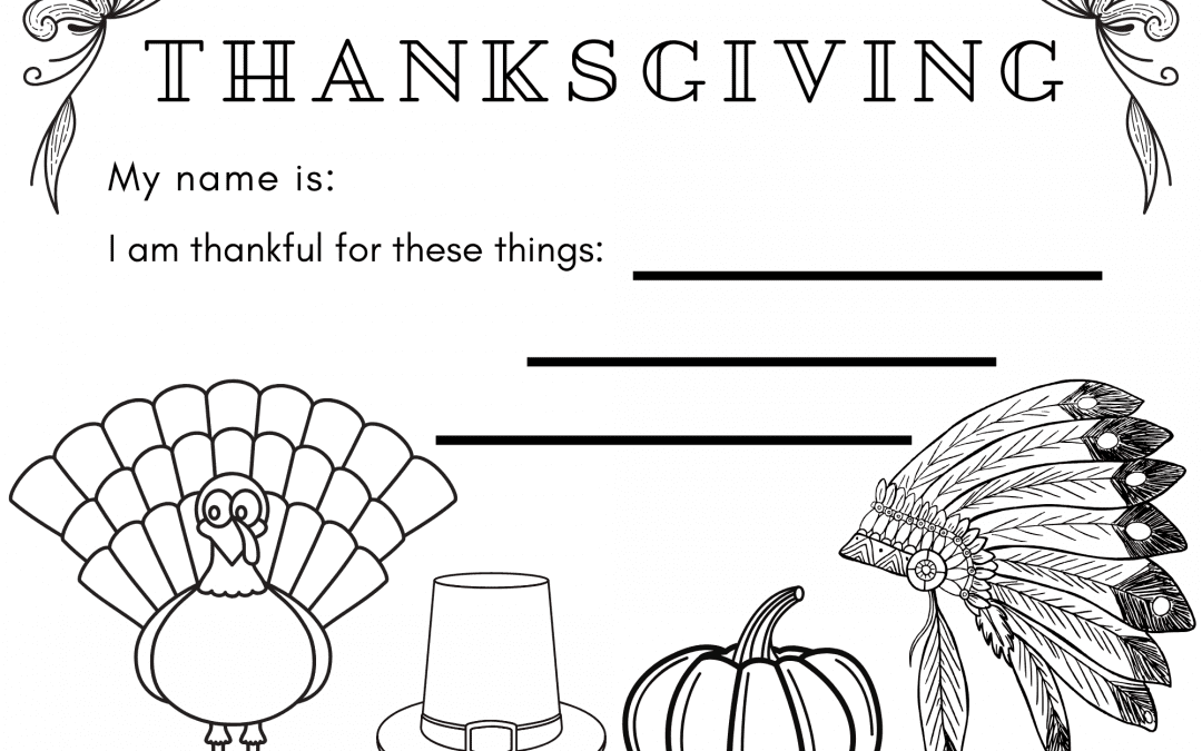 Thanksgiving Placemat