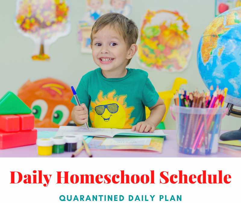 Homeschool Daily Schedule