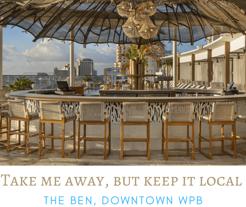 The Ben – Take me away but, keep it local