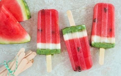 Fresh Fruit + Pretty Popsicles