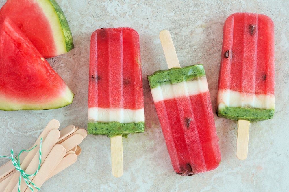 Fresh Fruit + Pretty Popsicles
