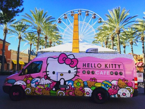 Hello Kitty Cafe Truck Cruises to Stamford!