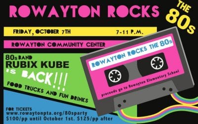 Rowayton Rocks the 80's!