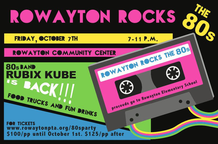 Rowayton Rocks the 80's!