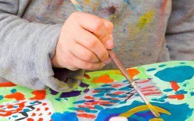 Open Art Studio at Grace Farms- Designing Kites