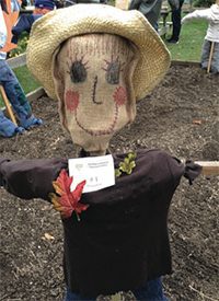 Scarecrow Making, Stamford Nature Center