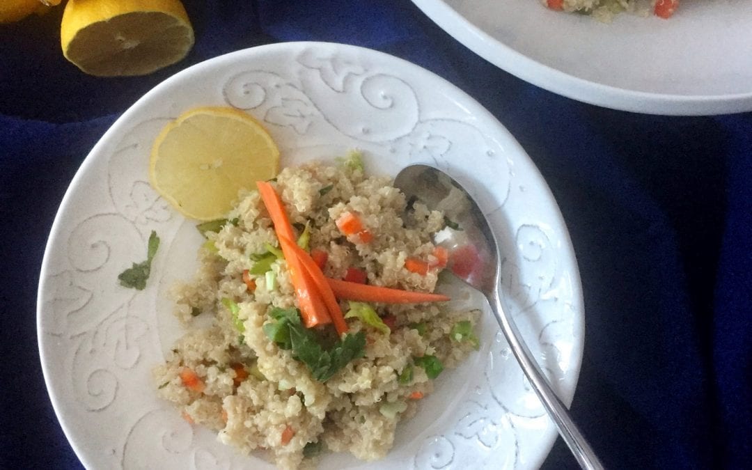 Post Holiday Health Reboot: Quinoa Salad