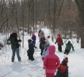 Nature Center – Winter Break Programs, for kids 3-7
