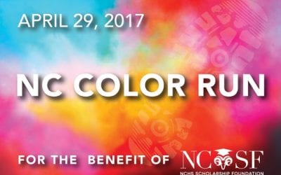 NC Color Run this Saturday! RUN RAMS RUN!!