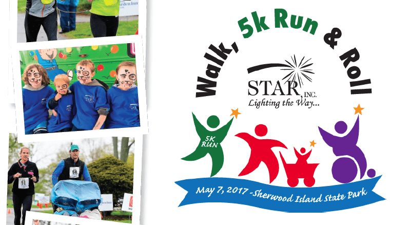 STAR, inc. Lighting the Way – Walk, 5K Run, & Roll – May 7th!