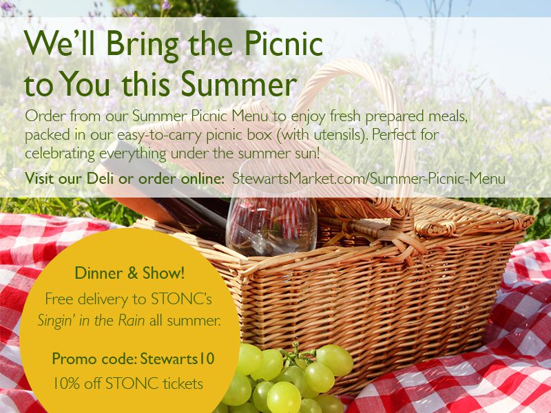Walter Stewart's Summer Picnic Menu
